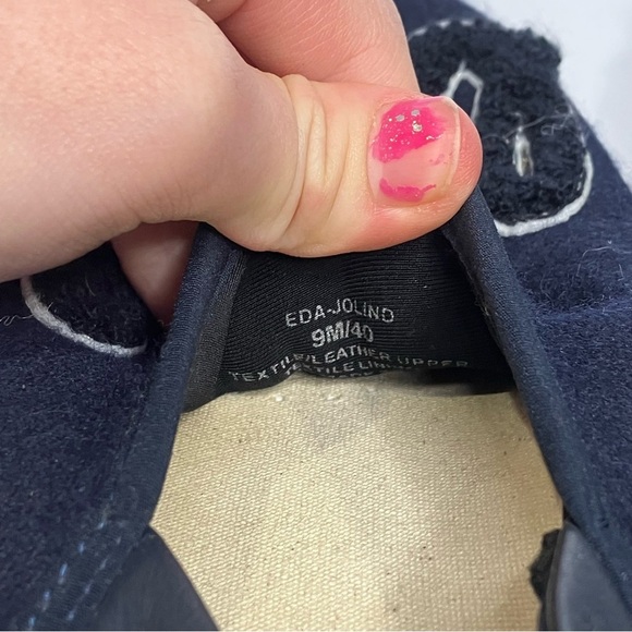 Ellen Degeneres Jolind lagoon style slip-on shoes Love navy blue size 9 - Picture 8 of 8